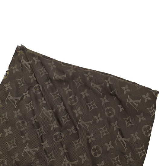 Louis Vuitton Brown Monogram Shine Shawl