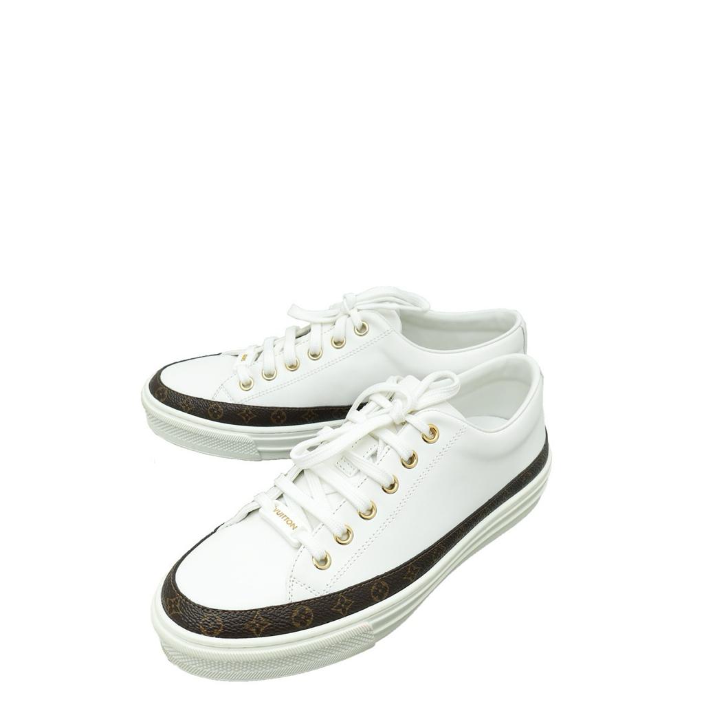 Louis Vuitton White Monogram Stellar Sneakers 36-Louis Vuitton-THE CLOSET
