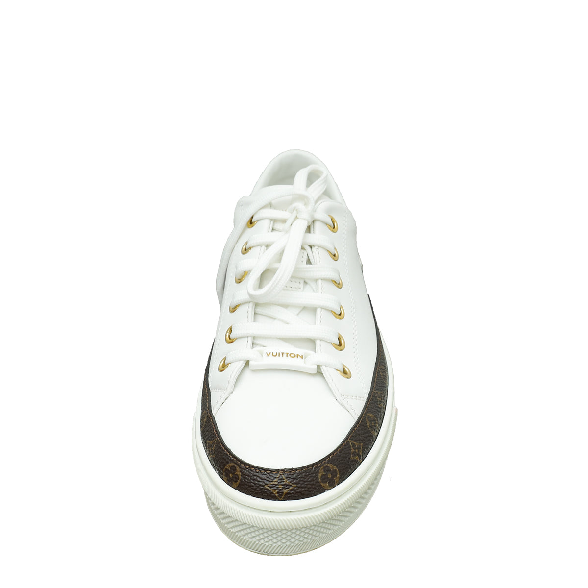 Louis Vuitton White Monogram Stellar Sneakers 36-Louis Vuitton-THE CLOSET