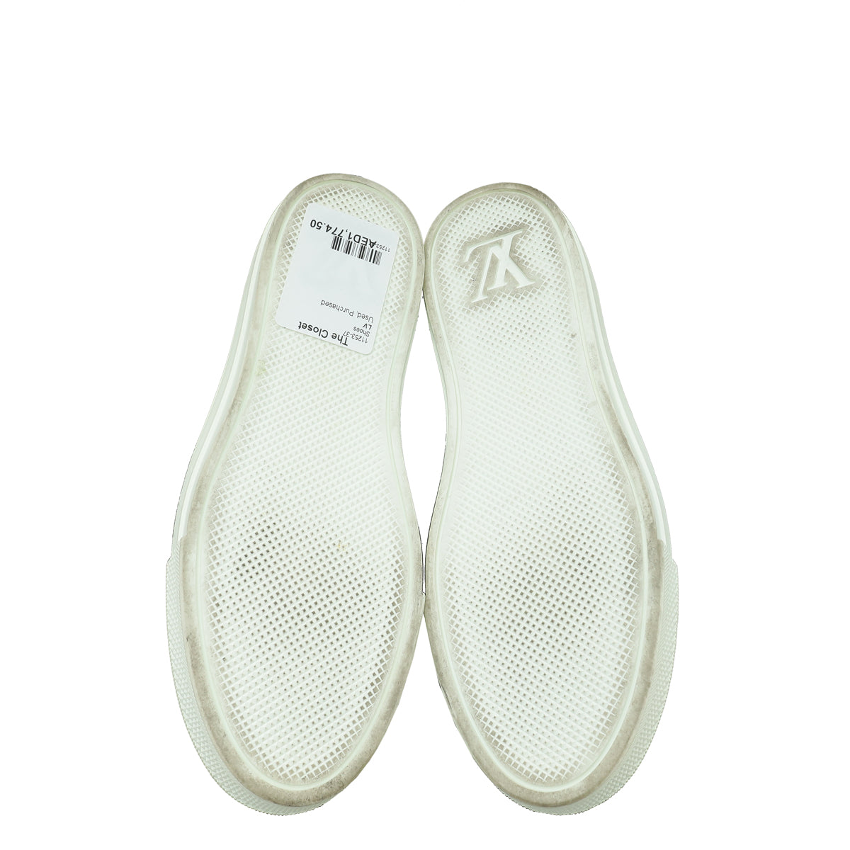 Louis Vuitton White Monogram Stellar Sneakers 36