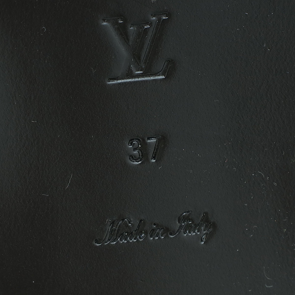 Louis Vuitton Monogram Lock It Flat Mules 37