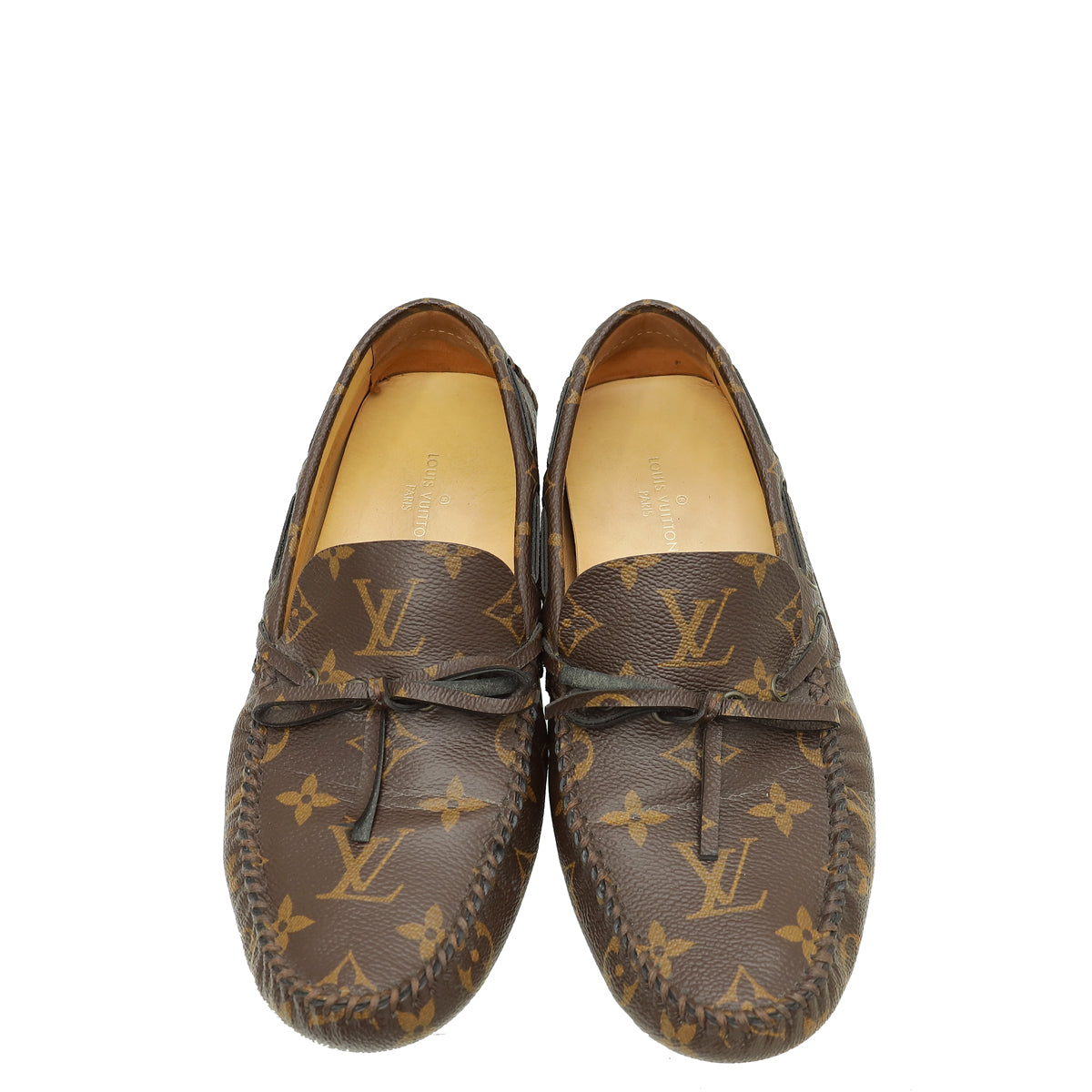 Louis Vuitton Monogram Driver Moccasin Loafer 5.5