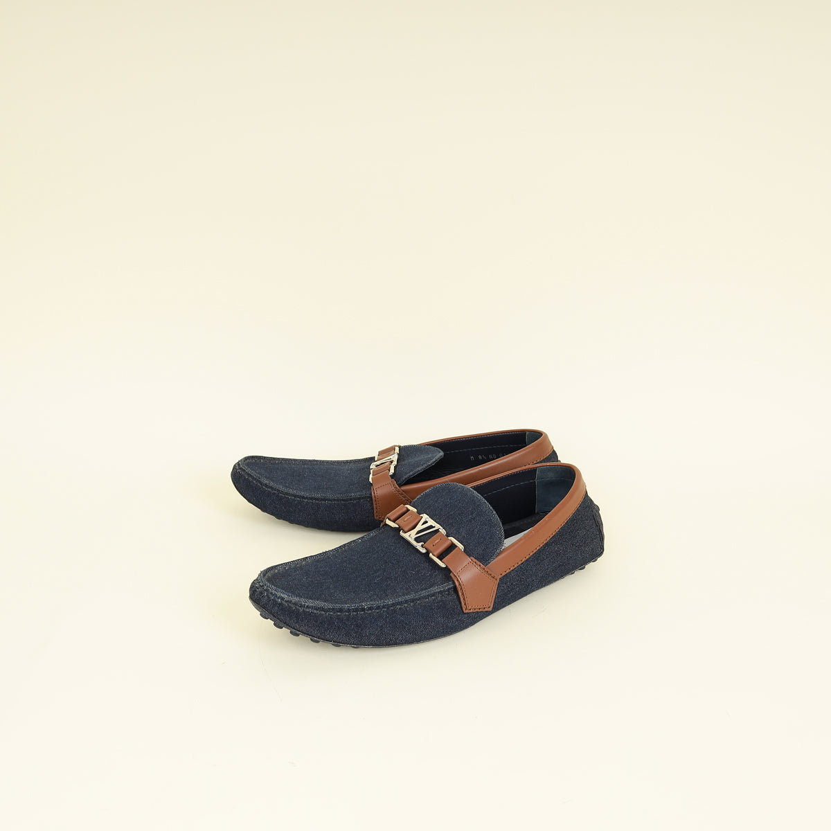 Louis Vuitton Bicolor Monte Carlo Denim Loafer 8.5