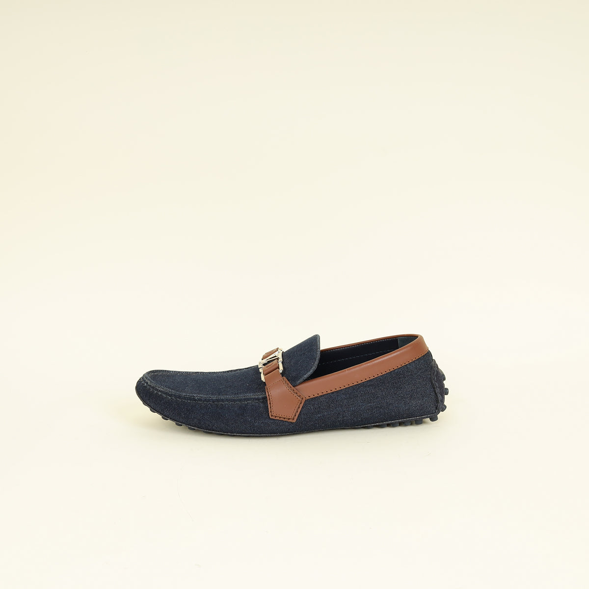 Louis Vuitton Bicolor Monte Carlo Denim Loafer 8.5