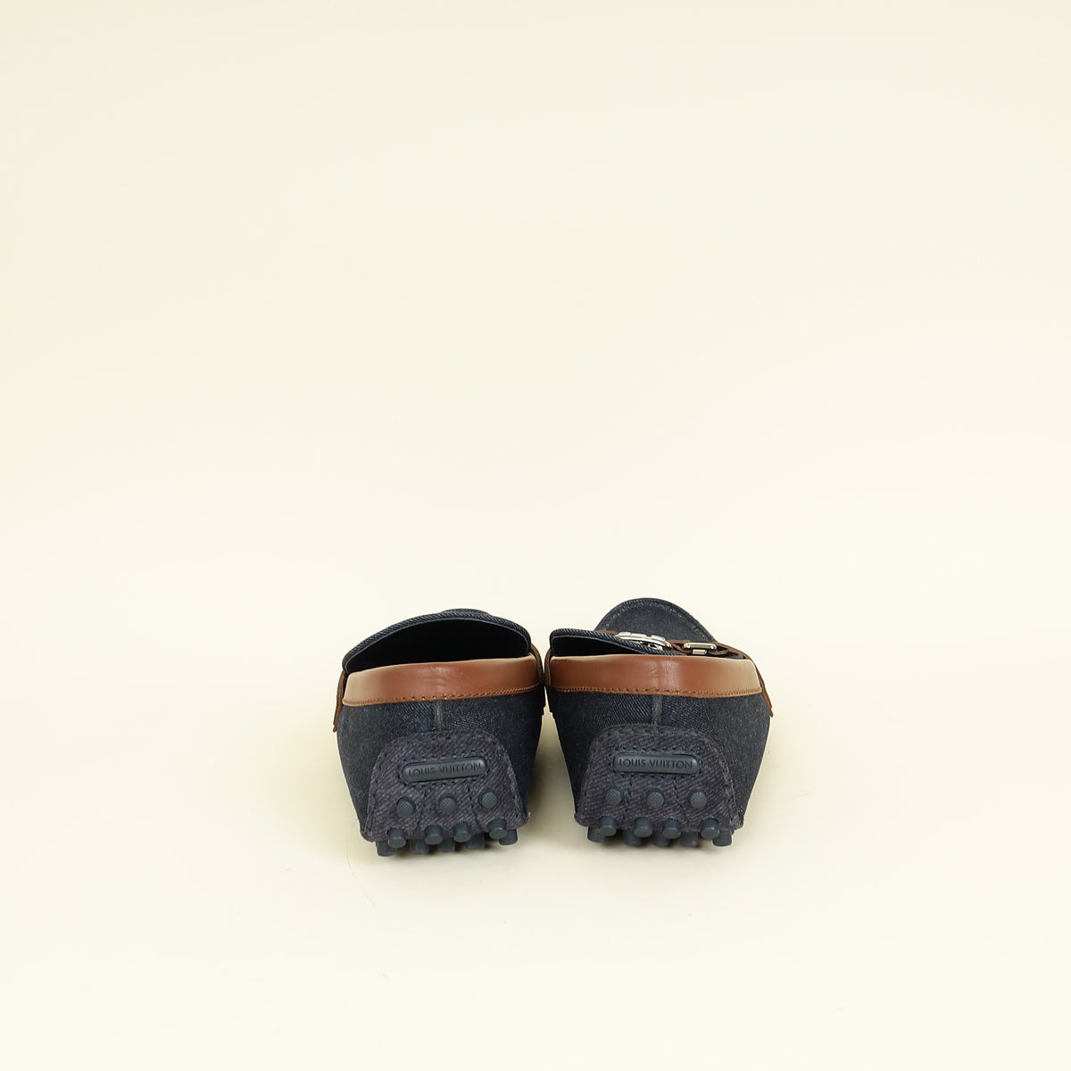 Louis Vuitton Bicolor Monte Carlo Denim Loafer 8.5