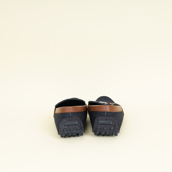 Louis Vuitton Bicolor Monte Carlo Denim Loafer 8.5