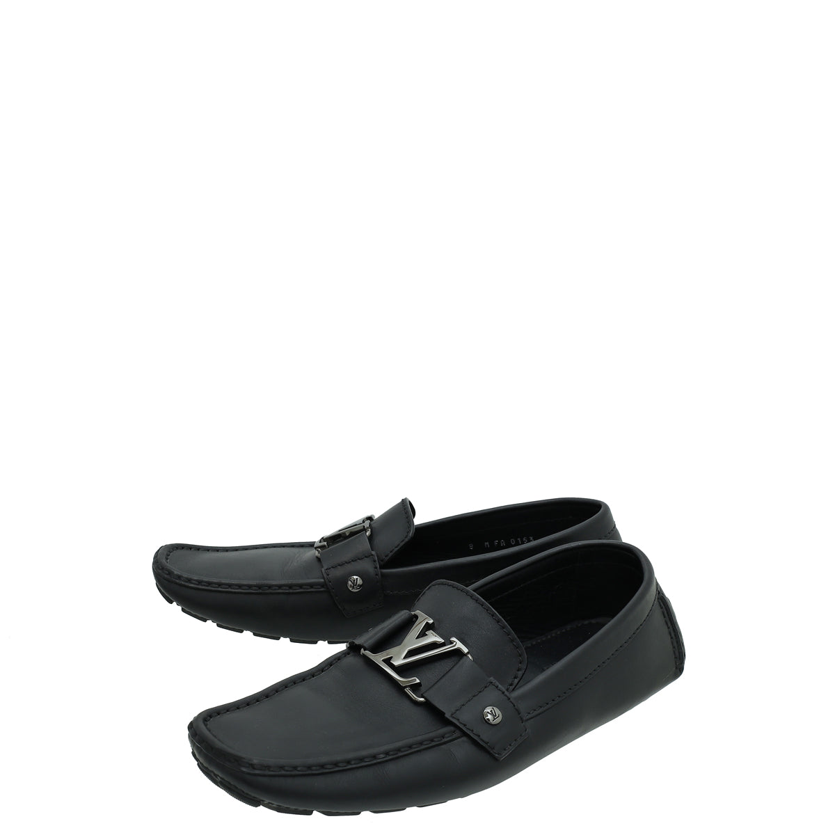 Louis Vuitton Black Monte Carlo Moccasin 8-Louis Vuitton-THE CLOSET
