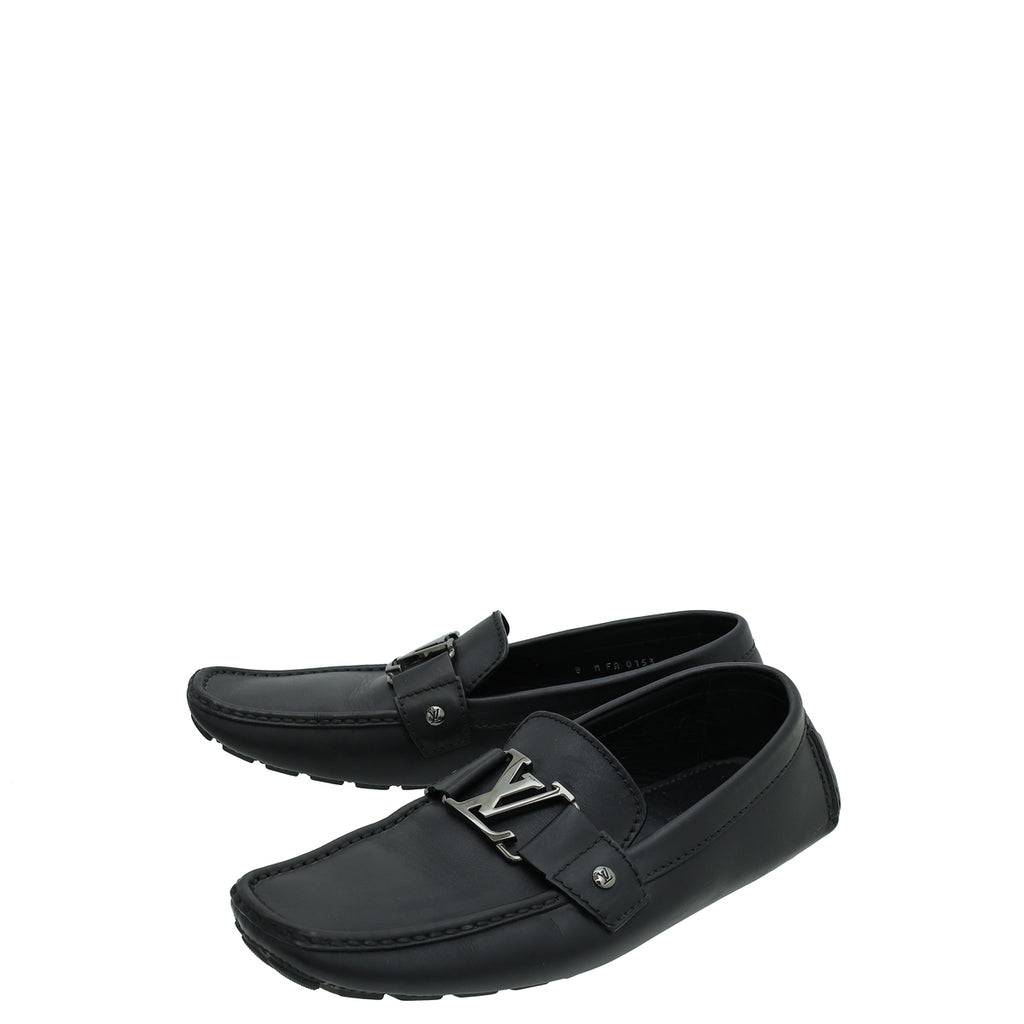 Louis Vuitton Black Monte Carlo Moccasin 8 – The Closet