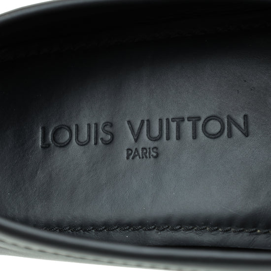 Louis Vuitton Monte Carlo Mocassin BLACK. Size 08.0