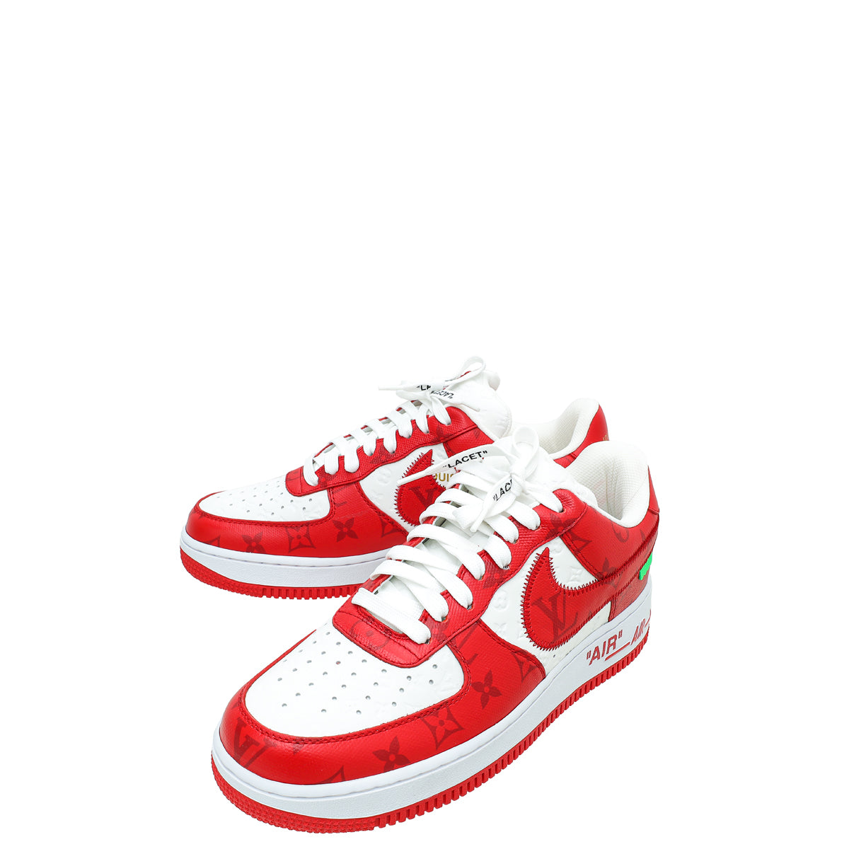Louis Vuitton Bicolor x Nike Air Force 1 Sneaker 8 – The Closet