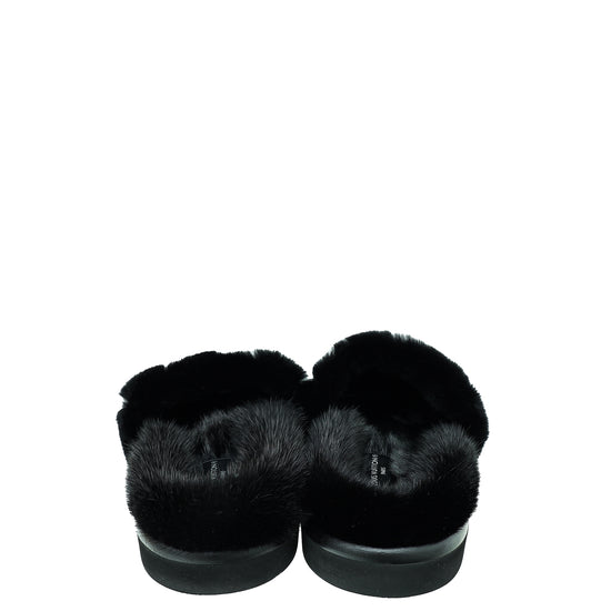 Louis Vuitton, Shoes, Louis Vuitton Pool Pillow Comfort Mule Fur Mink  Slippers