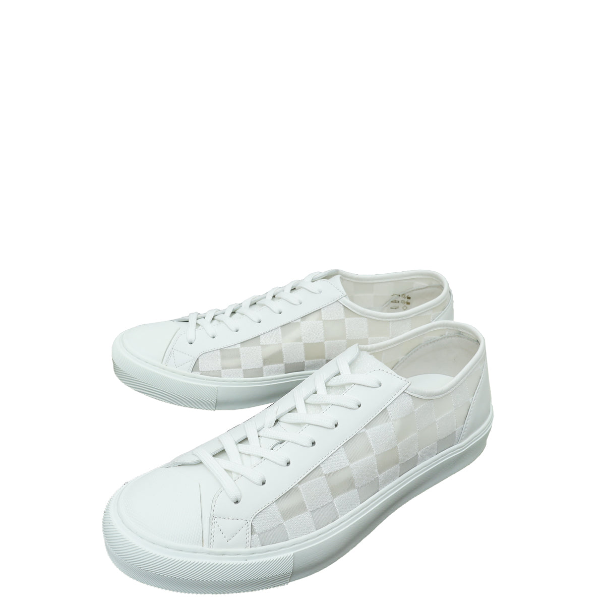 Louis Vuitton Damier White Tattoo Sneaker 8-Louis Vuitton-THE CLOSET