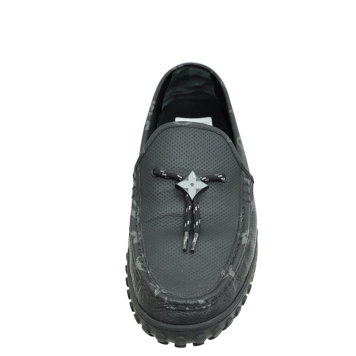 Louis Vuitton Black Racer Moccasin 10-Louis Vuitton-THE CLOSET