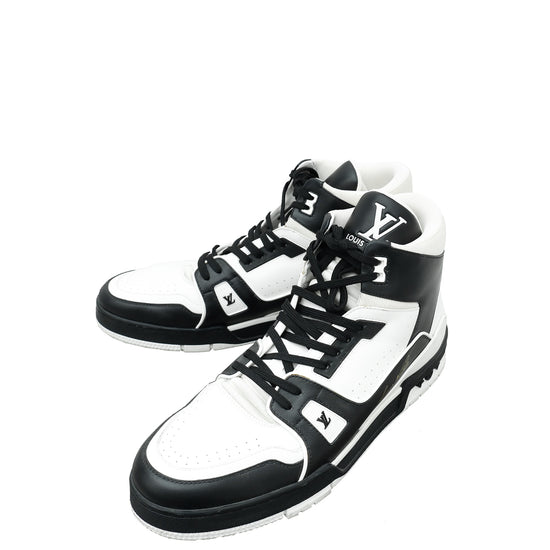 Louis Vuitton Bicolor Virgil Abloh's Signature Trainer Ankle Sneaker 10