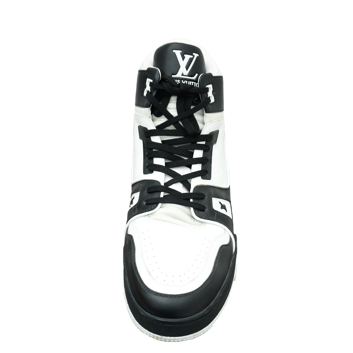 Louis Vuitton Bicolor Virgil Abloh's Signature Trainer Ankle Sneaker 10