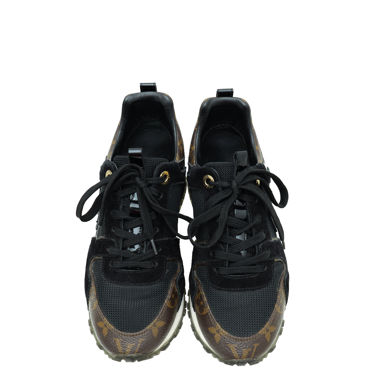 Louis Vuitton Run Away Sneaker BLACK. Size 34.5