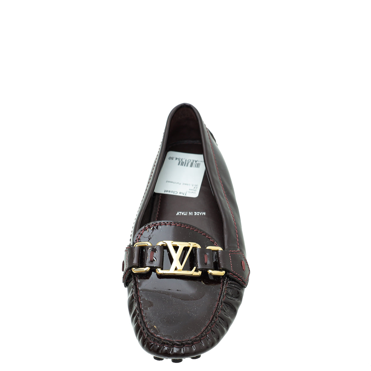Louis Vuitton Amarante Oxford Loafer 35.5-Louis Vuitton-THE CLOSET