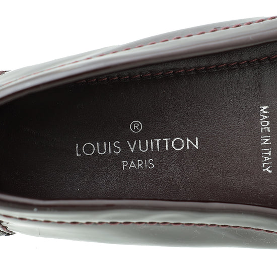 Louis Vuitton Amarante Oxford Loafer 35.5