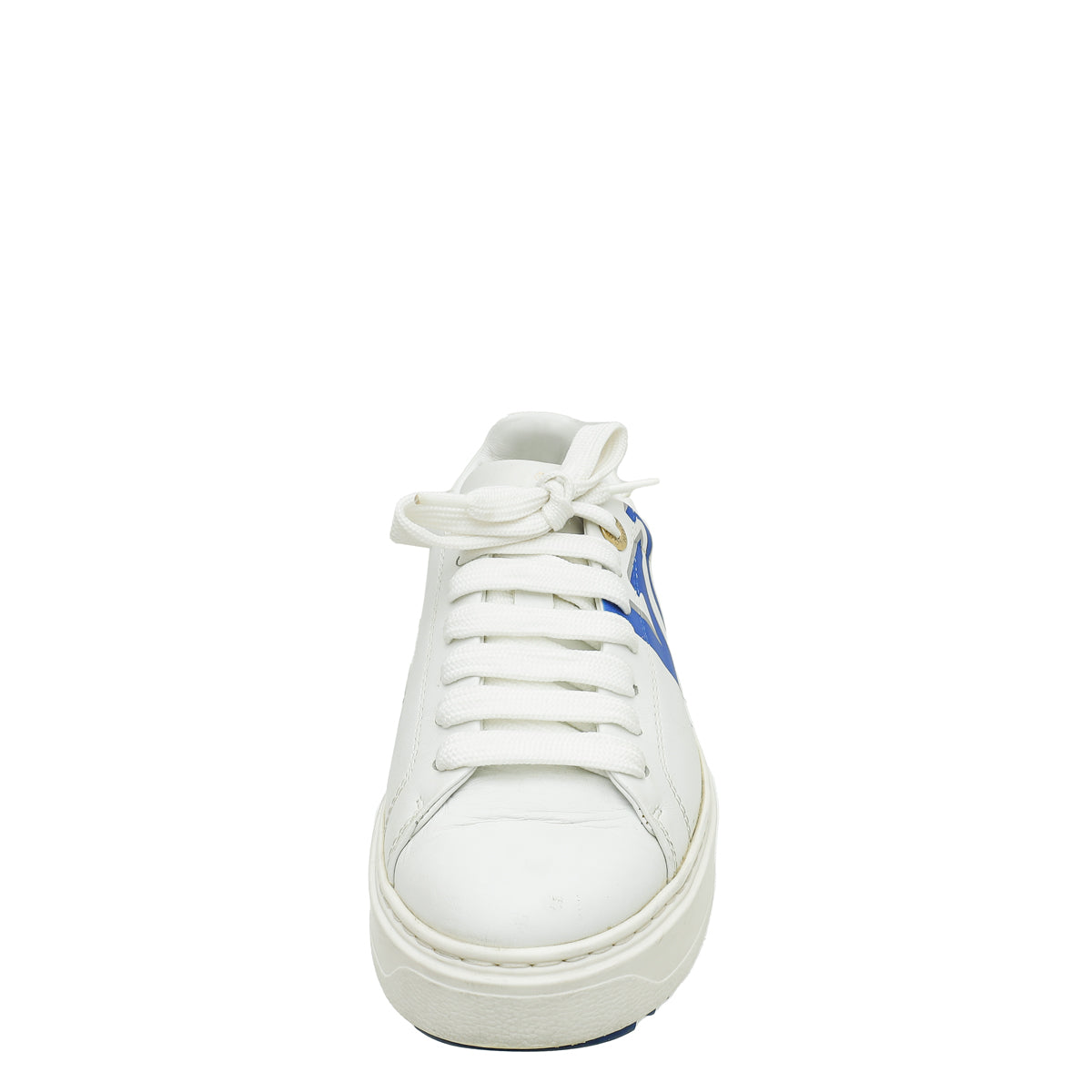 Louis Vuitton Bicolor Monogram Print Time Out Sneakers 35.5-Louis Vuitton-THE CLOSET