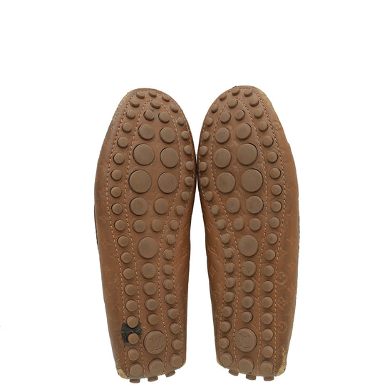 Louis Vuitton Gloria flat loafer brown 35 (5.5)