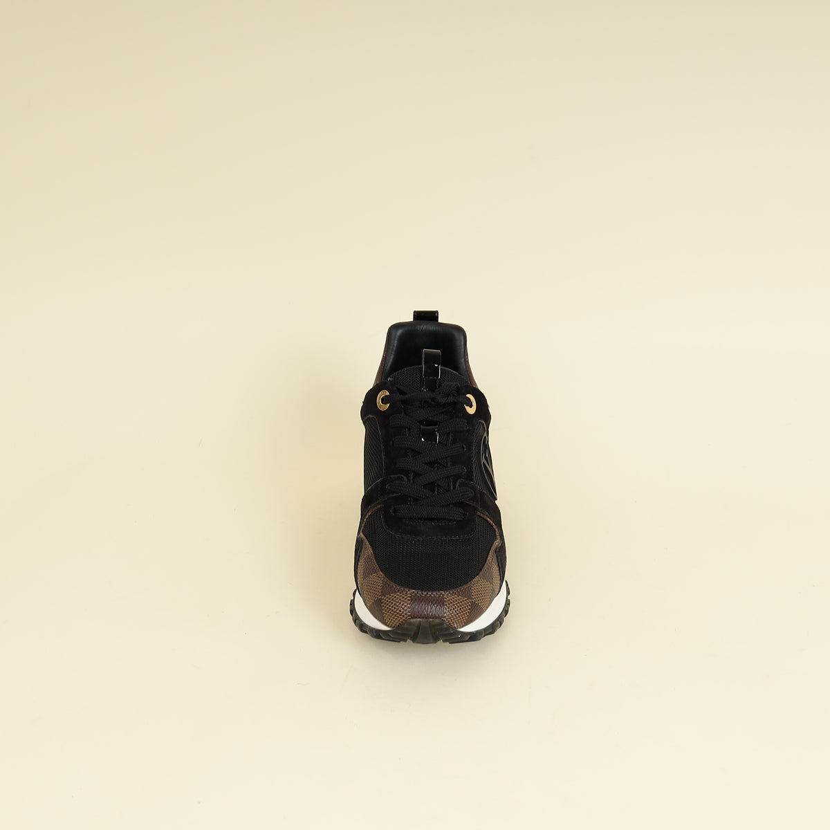 Louis Vuitton Damier Ebene Run Away Sneaker 36-Louis Vuitton-THE CLOSET