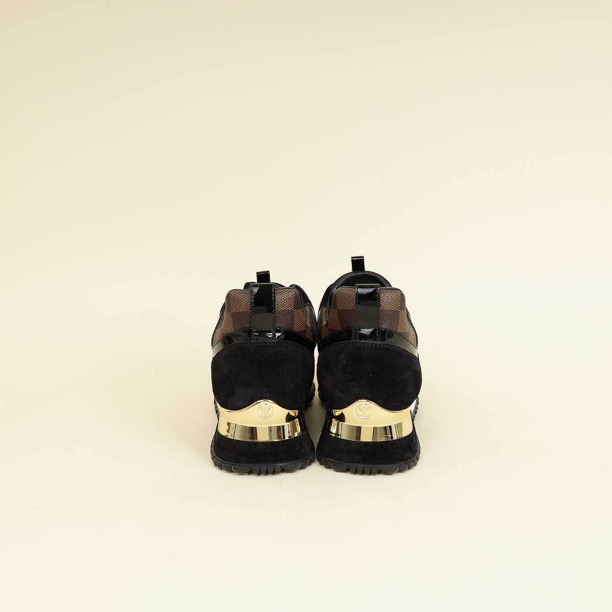 Louis Vuitton Damier Ebene Run Away Sneaker 36-Louis Vuitton-THE CLOSET