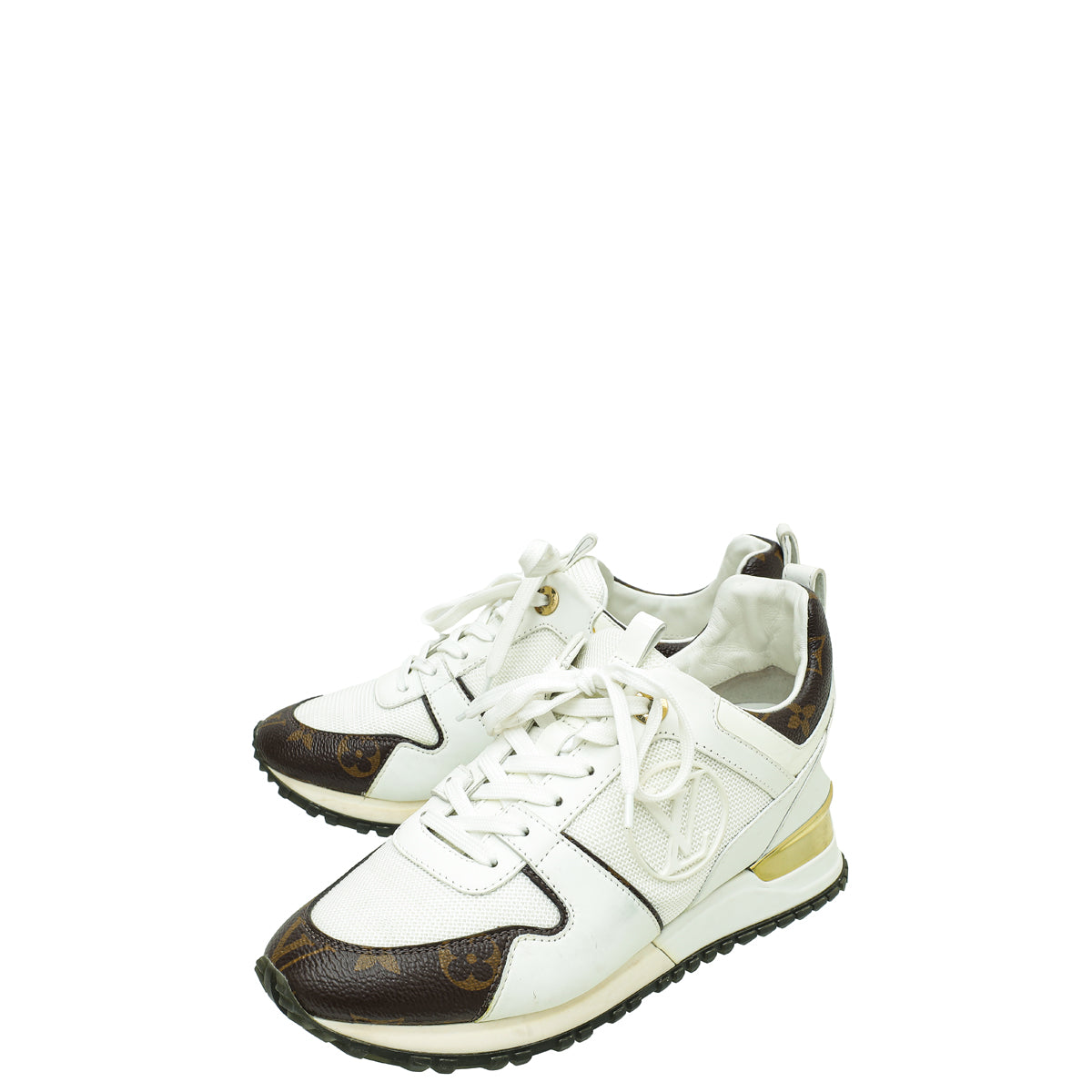 Louis Vuitton Bicolor Run Away Sneakers 36-Louis Vuitton-THE CLOSET