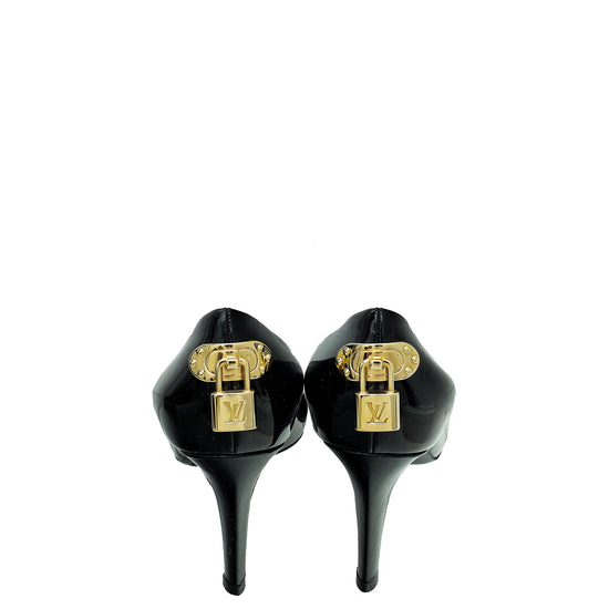 Louis Vuitton Black Oh Really Pumps 36.5 – The Closet