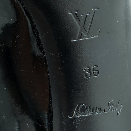 Louis Vuitton Black Oh Really Pump 36