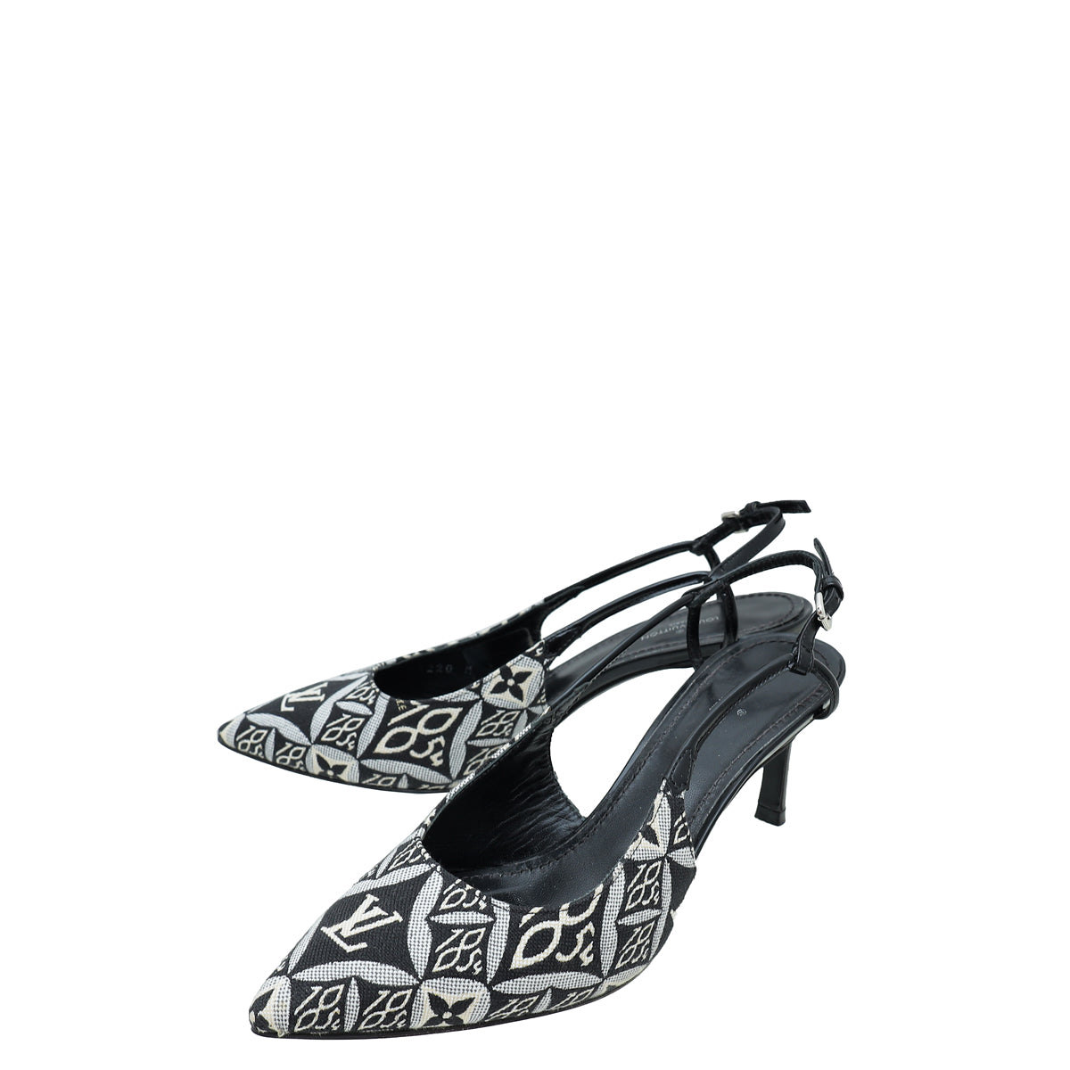 Louis Vuitton Bicolor Since 1854 Monogram Cherie Slingback 36-Louis Vuitton-THE CLOSET