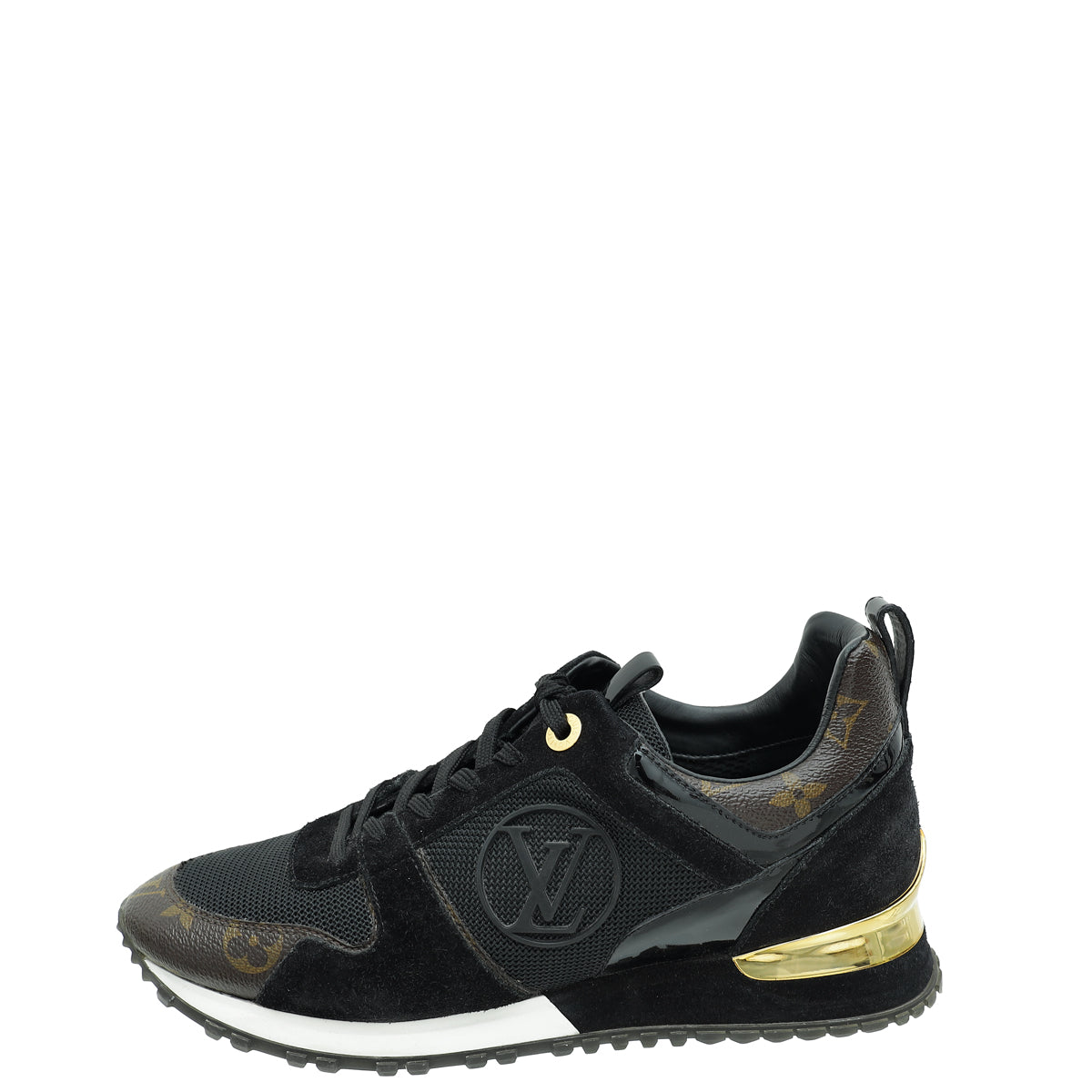 Louis Vuitton Bicolor Monogram Runaway Sneakers 37.5