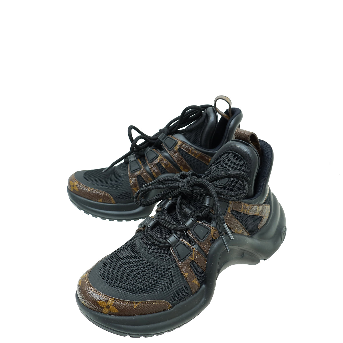 Louis Vuitton Bicolor Monogram Archlight Sneaker 37.5-Louis Vuitton-THE CLOSET