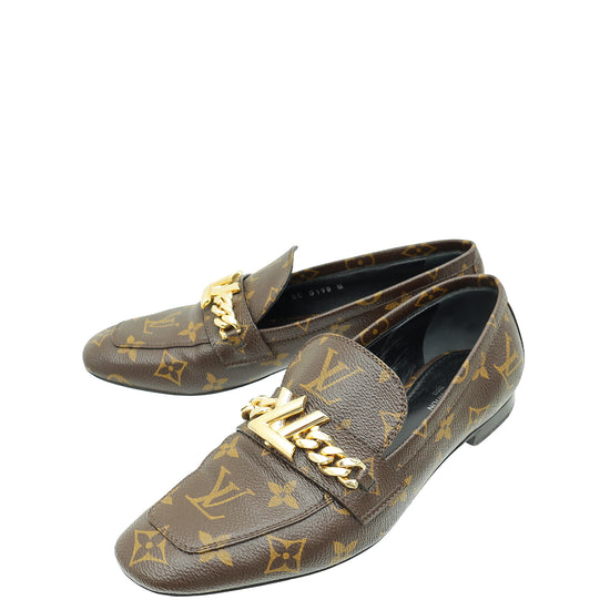 Louis Vuitton Monogram Upper Case Loafer 37