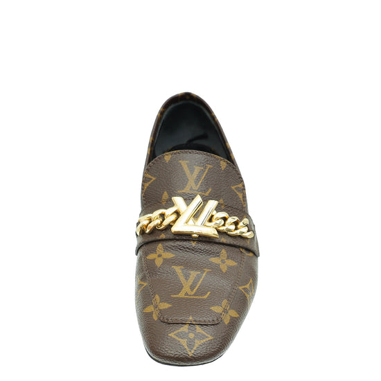 Louis Vuitton Monogram Upper Case Loafer 37