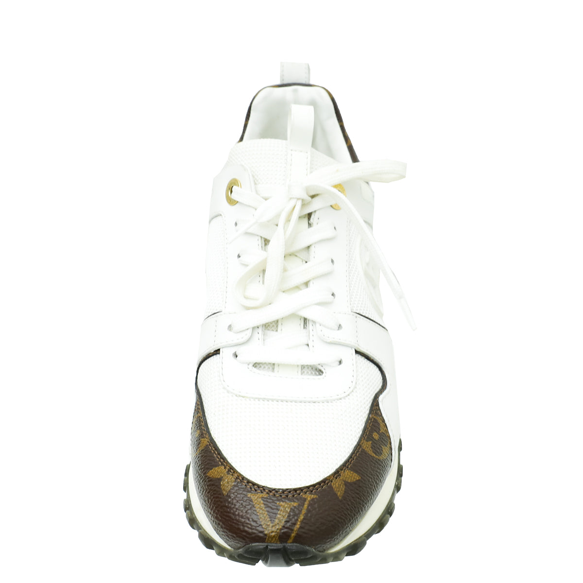 Louis Vuitton Bicolor Monogram Run Away Sneaker 37-Louis Vuitton-THE CLOSET