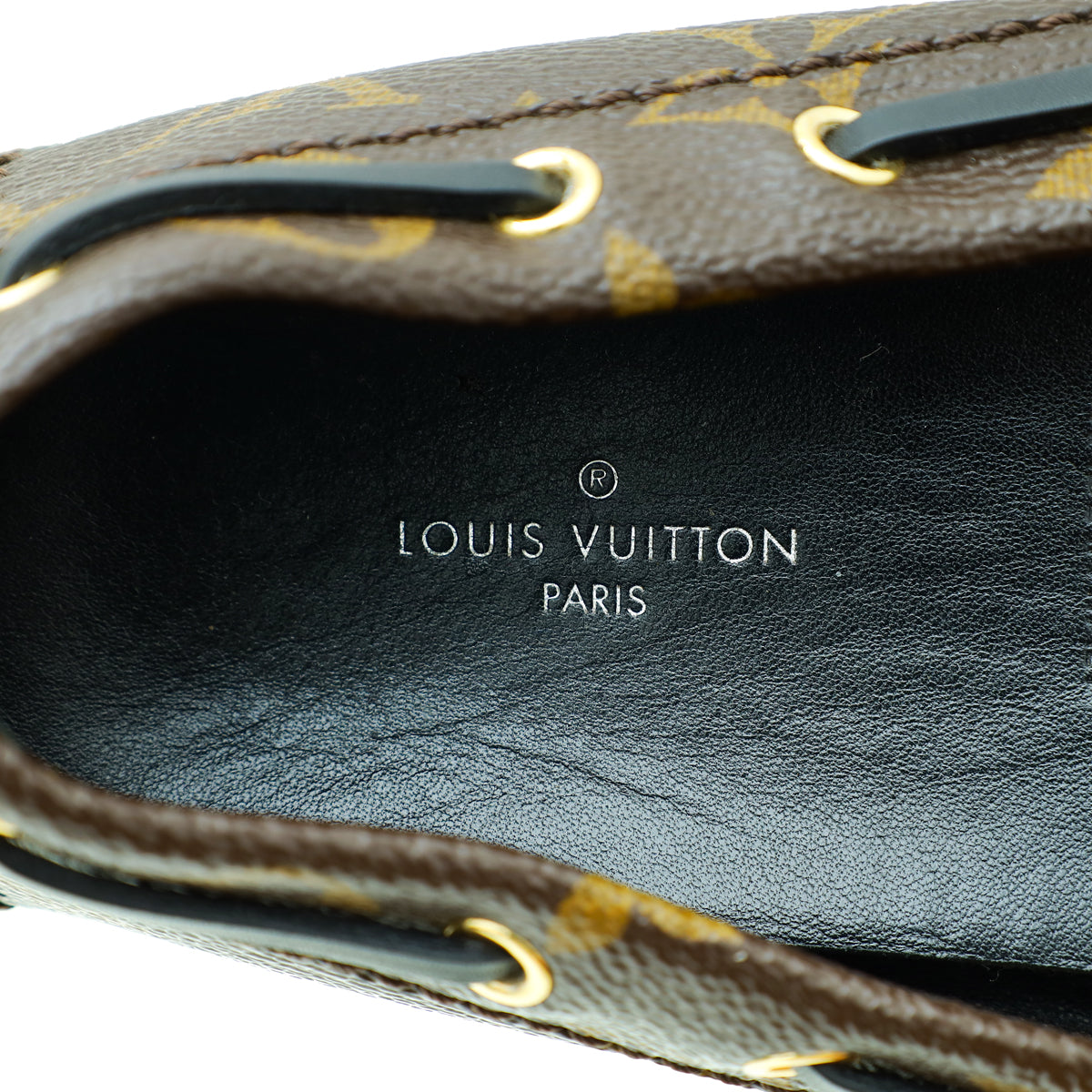 Louis Vuitton Monogram Gloria Flat Loafers 37