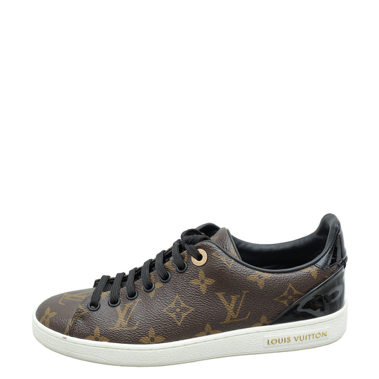 Load image into Gallery viewer, Louis Vuitton Bicolor Monogram Frontrow Sneakers 37
