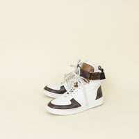 Louis Vuitton Bicolor Monogram Boombox Sneaker Boots 37
