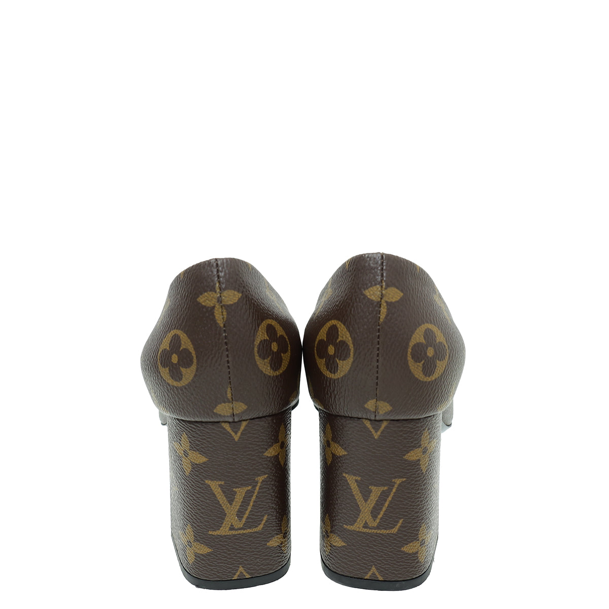 Louis Vuitton Monogram Canvas Madeleine Pumps Size 37 at 1stDibs