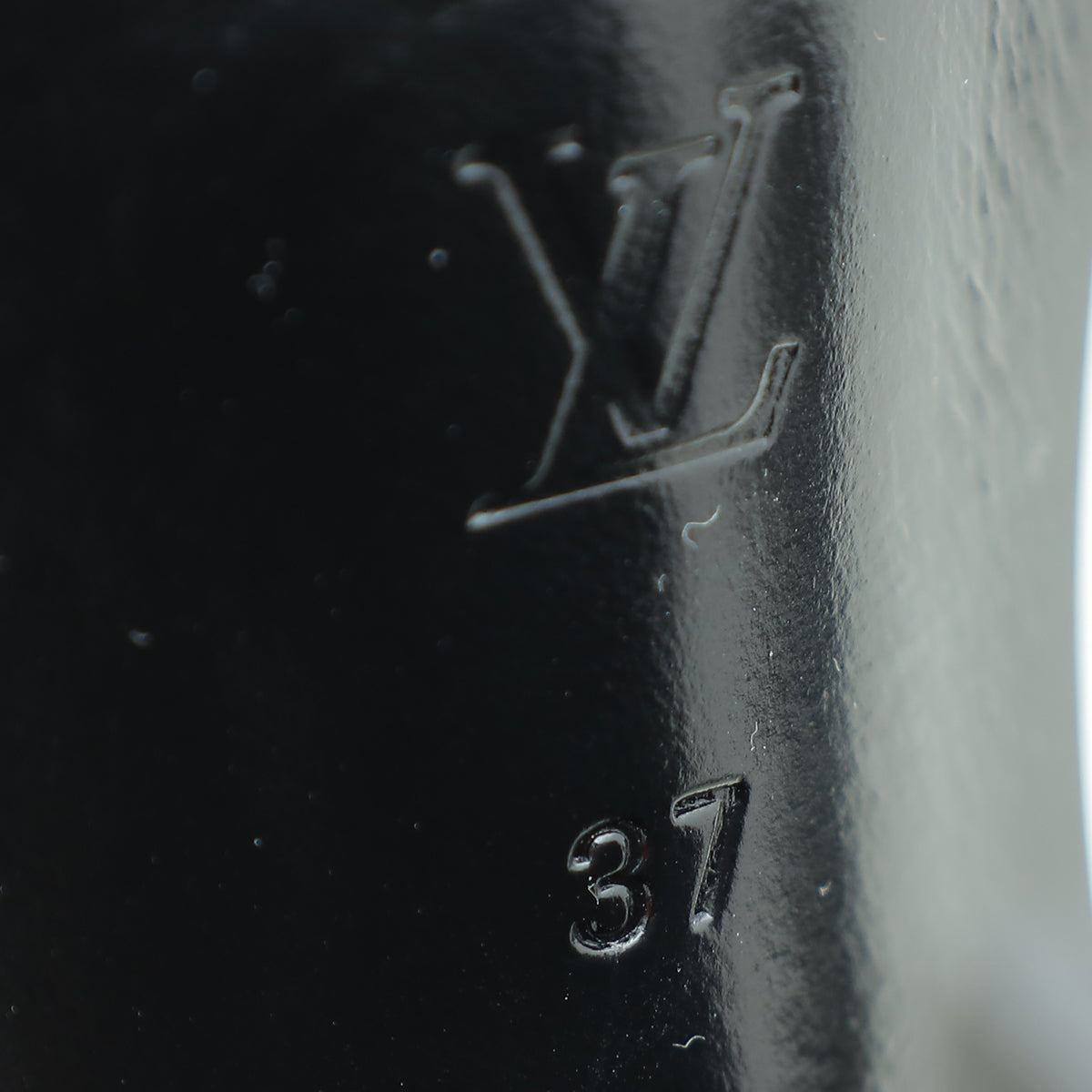 Louis Vuitton Monogram Black Nomad Studded Sandal 37 – The Closet