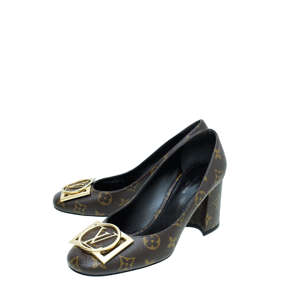 Louis Vuitton Brown Monogram Madeleine Pumps 38.5