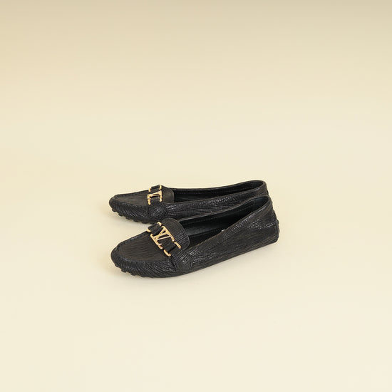 Louis Vuitton Black Oxford Loafer 38.5