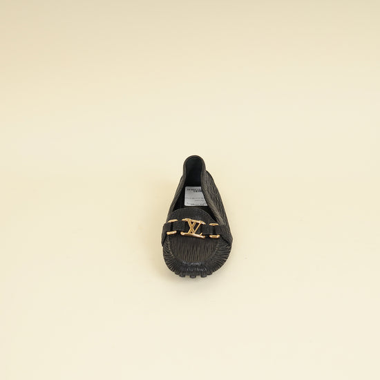 Louis Vuitton Black Oxford Loafer 38.5