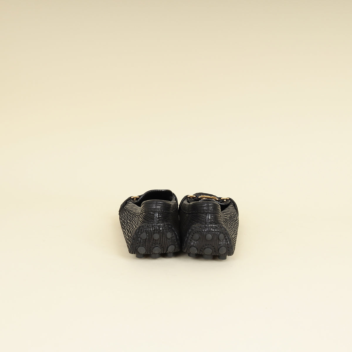 Louis Vuitton Black Oxford Loafer 38.5