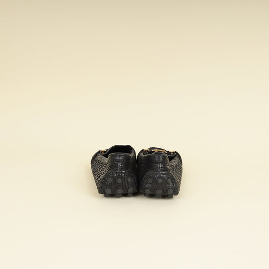 Louis Vuitton Black Oxford Loafer 38.5