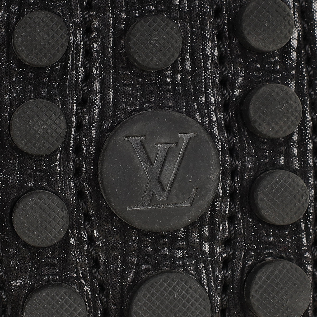 Louis Vuitton Black Oxford Loafer 38.5