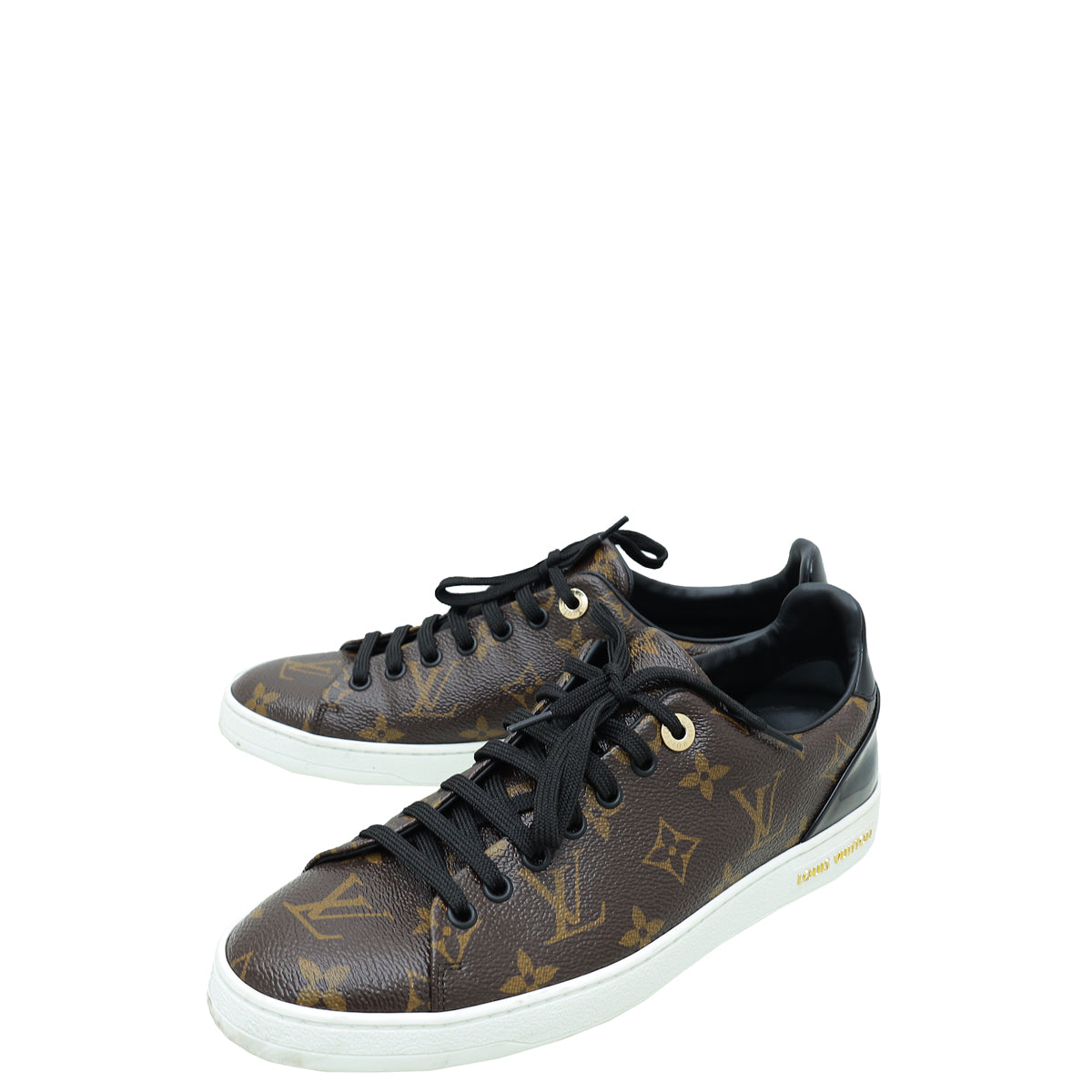 Louis Vuitton Monogram Tricolor Frontrow Sneakers 38.5-Louis Vuitton-THE CLOSET