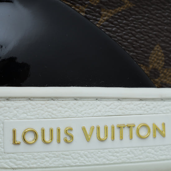 Louis Vuitton Monogram Tricolor Frontrow Sneakers 38.5