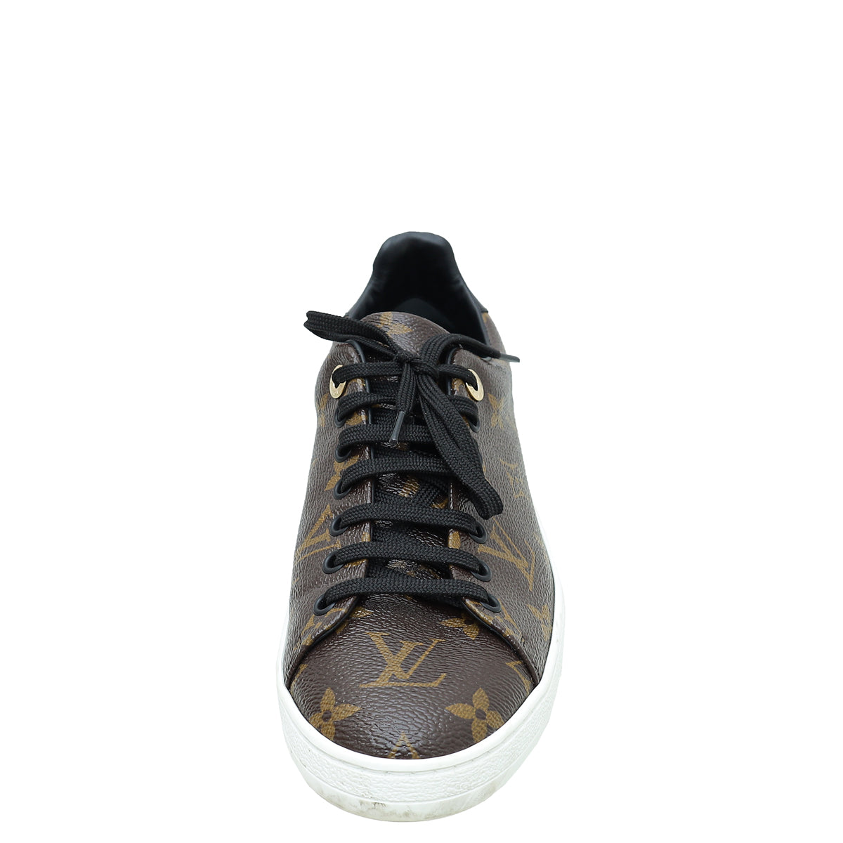 Louis Vuitton Black Monogram Canvas and Patent Leather Frontrow