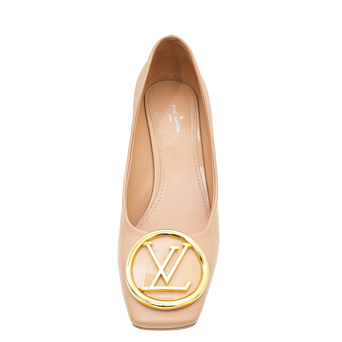 Louis Vuitton Nude Madeleine Pumps 38.5-Louis Vuitton-THE CLOSET
